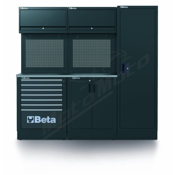 BETA TOOLS RSC50 2.0 Workshop Equipment Combination with 223 tools