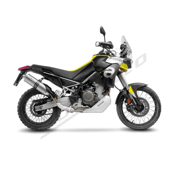 LEOVINCE LV One Evo Stainless Steel Slip-On Muffler APRILIA TUAREG 660 22-24
