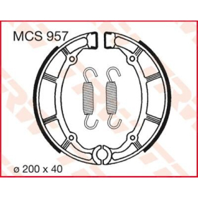 TRW Brake Shoes Yamaha XJ / XV / XVS 400-1100cc 80-07