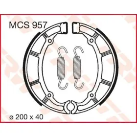 TRW Brake Shoes Yamaha XJ / XV / XVS 400-1100cc 80-07
