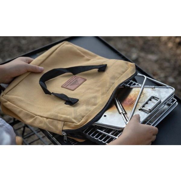 Burning fire grill MINI 24.5x24.5x21cm