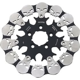 GALFER Skull Front Brake Rotor Harley Davidson FLD / FLDE / FXLRST / XL / XLH 883-1923cc 00-23