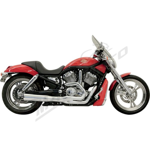 BASSANI XHAUST Road Rage II B1 Power 2:1 Exhaust System Harley Davidson VRSCA / VRSCB 1130cc 2003-2005
