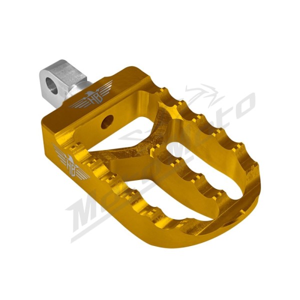HEINZ BIKES MX V2 Front/Rear Foot Pegs Harley Davidson FLD / FLS / FXD / FXDF / XL / XLH / FXSTD / FXDL 883/1800 90-22