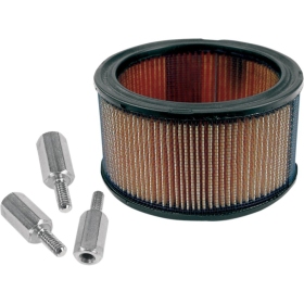 S&S CYCLE High-Flow Air Filter & Adapter Kit