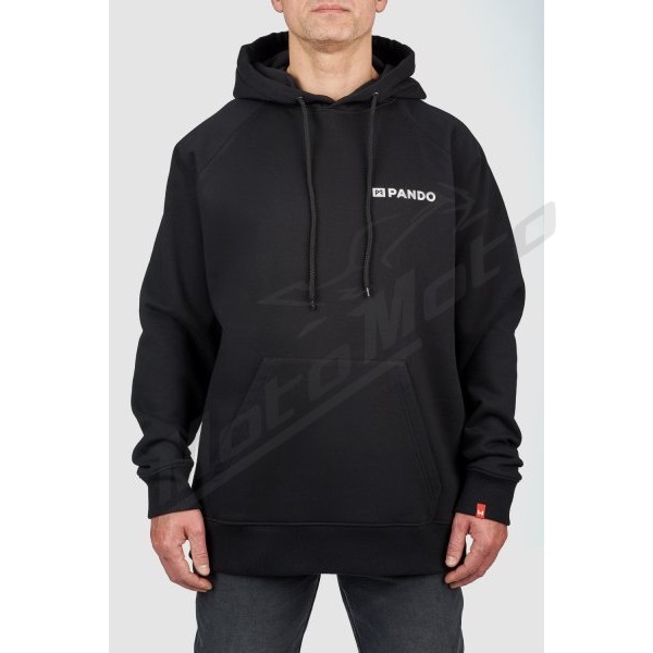 PANDO MOTO MAX DON’T DIE BLACK Oversized Biker Hoodie Unisex
