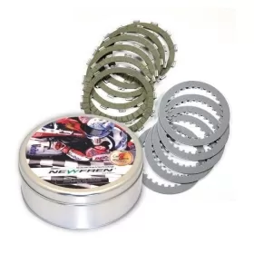 NEWFREN Pro Race Steel + Friction Clutch Plates Kit DUCATI BIPOSTO / SPS / STRADA / MH EVOLUZIONE / MONSTER / SUPERLIGHT / SUPERSPORT / SENNA / THUNDERBIRD 748-998cc 1991-2004