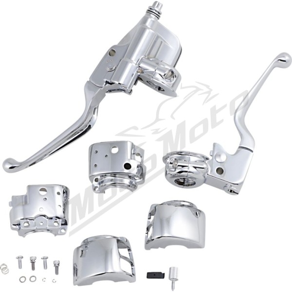 DRAG SPECIALTIES Handlebar Control Kit with Mechanical Clutch Harley Davidson FLST / FLSTC / FLSTCI / FLSTF / FLSTFB / FLSTFI 883-1800cc 96-11