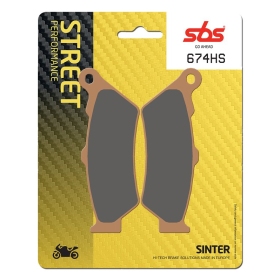 Sbs Brakepads Sintered Aprilia / BMW / Ducati / Honda / Husqvarna / Indian / KTM / Moto Morini / Yamaha 400-1200cc 95-24
