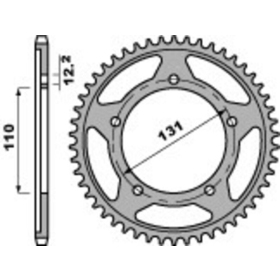 PBR Ultra-Light Aluminium Rear Sprocket 4585 - 525 BMW S 1000 2010-2024