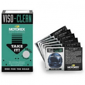 Motorex Viso-Clean Helmet Visor Cleaning Wipes 6 pcs.