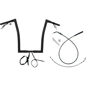 FAT BAGGERS INC. 1-1/4" EZ Install Flat Top Sharknose Handlebar Kit Black 32mm 89cm (40,5cm)