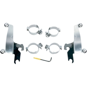 MEMPHIS SHADES METRIC No-Tool Trigger-Lock Mount Kit for Sportshield Honda VTX 1800 02-08