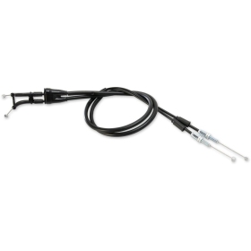 MOOSE OFFROAD Black Vinyl Throttle Cable KTM EXC / MXC / SX / SXS 250-540cc 00-02