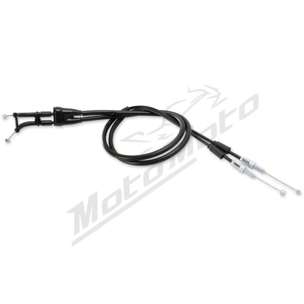 MOOSE OFFROAD Black Vinyl Throttle Cable KTM EXC / MXC / SX / SXS 250-540cc 00-02