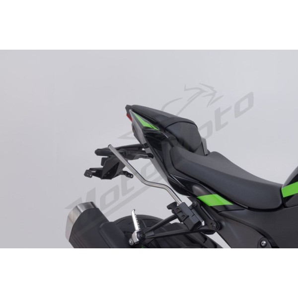 SW-MOTECH PRO BLAZE H Saddlebag Set with EDGE Protection & Heat Guard Kawasaki ZX-4 / ZX-6 400-636 23-25