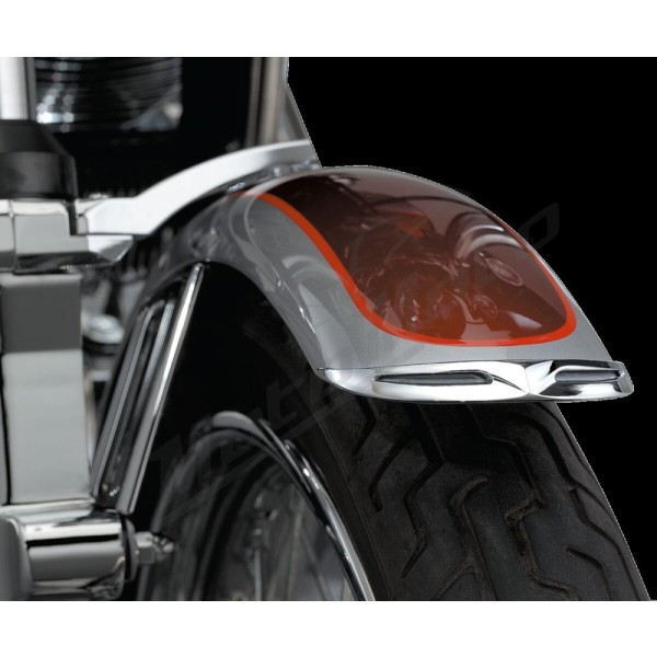 KURYAKYN Trim Front Fender Tip For Narrow Tire Harley Davidson FXD / FXDB / FXDC / FXR / XL / XLH / XLX 883/1800 57-13 