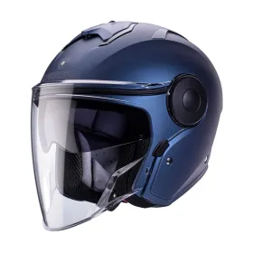 Open Jet Helmet Caberg Soho Matte Blue