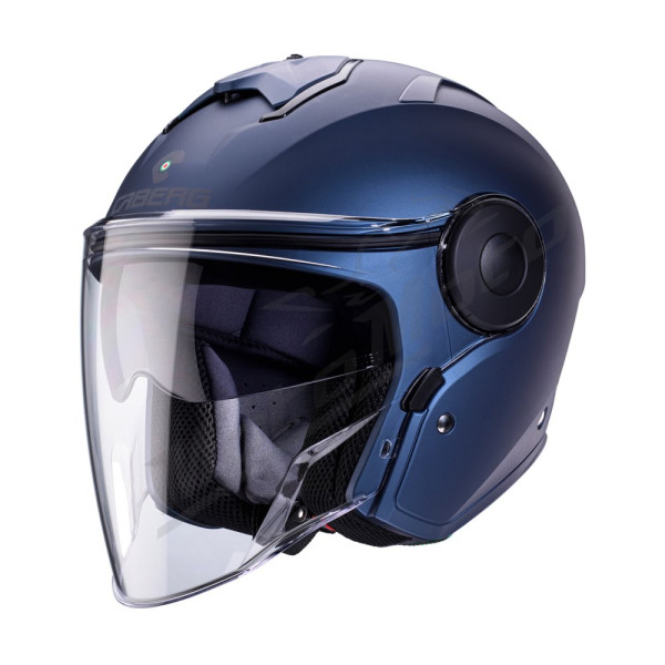 Open Jet Helmet Caberg Soho Matte Blue