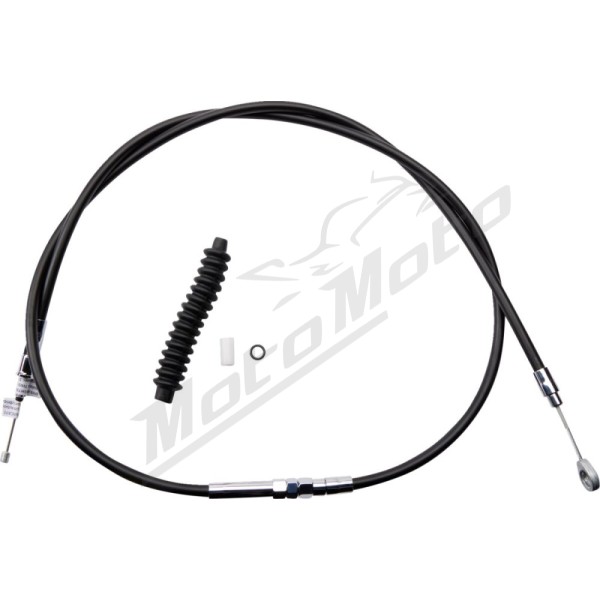 DRAG SPECIALTIES High-Efficiency Black Vinyl Clutch Cable Harley Davidson FXDI35 / FXDL / FXDLI 1450-1584cc 06-09