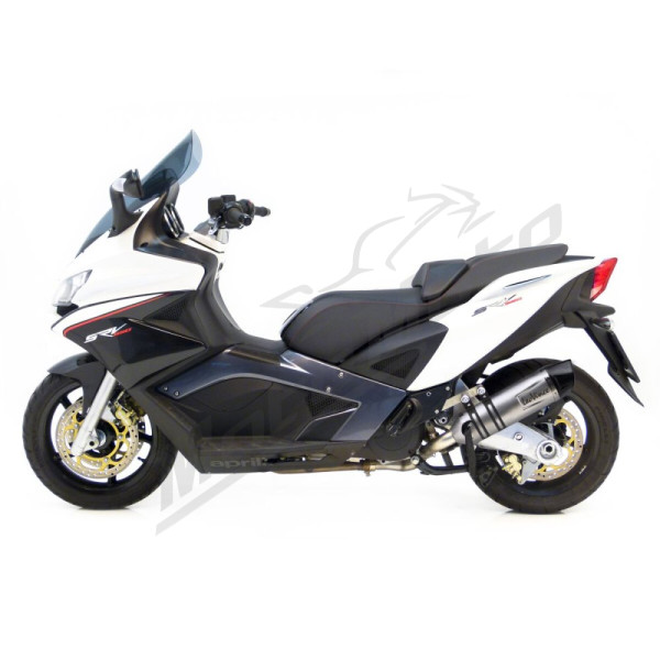 LEOVINCE LV One Evo Stainless Steel / Carbon Fiber Slip-On Muffler Aprilia SRV / Gilera GP 800-850 07-16 
