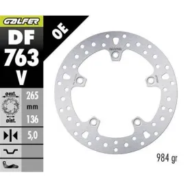 GALFER Rear brake disc BMW / Husqvarna 650-1300 04-24