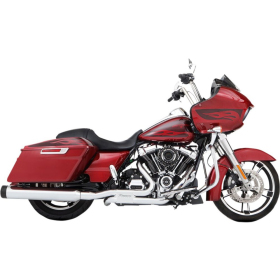 RINEHART RACING 100-0406C Exhaust System Slimline 45 2 into 2 for Harley Davidson FLHR / FLHRXS / FLHTCU / FLHTKL / FLHX 1750-1923cc 17-20