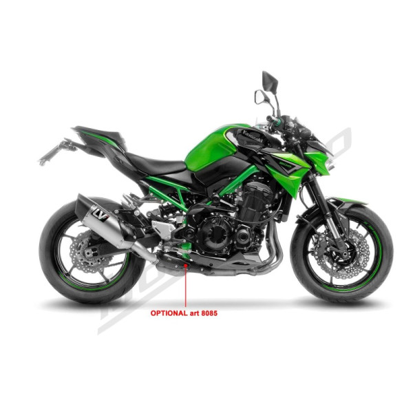 LEOVINCE LV-14R Nerūdijančio plieno / Anglies pluošto / Titano duslintuvas Kawasaki Z 900 17-25