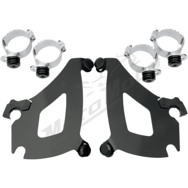 MEMPHIS SHADES METRIC Bullet Fairing Mount Kit Honda VT 1300 CX 10-24