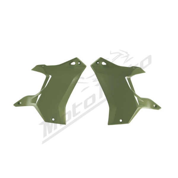 Racetech Radiatorių Plastikų komplekta Yamaha Tenere 700 19-24 Žalia