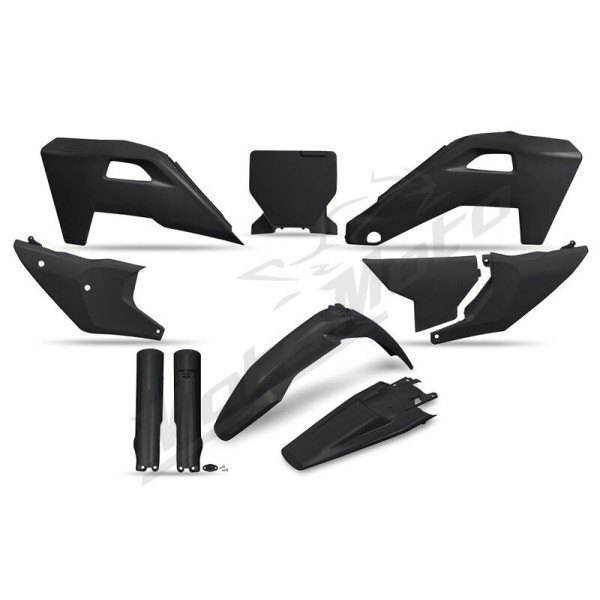 UFO Full Plastics Kit with Fork Guards Husqvarna TC / FC / FX / TX 125-450 25-26