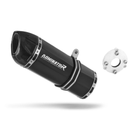 Daelim VJF Roadwin 125 Exhaust Silencer Muffler HP1 BLACK + dB killer