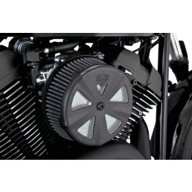 VANCE & HINES VO2 Naked Air Cleaner Cover Harley Davidson / Yamaha 950-1800cc 99-19
