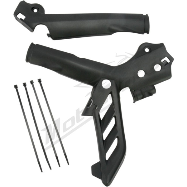UFO Frame Guards KTM EXC / EXC-F / SX / SX-F 125-500cc 11-16 Black