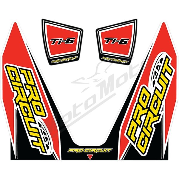 PRO CIRCUIT TI-6 Exhaust Decal