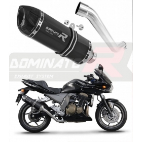 Exhaust kit Dominator HP1 BLACK Kawasaki Z750 2004 - 2006