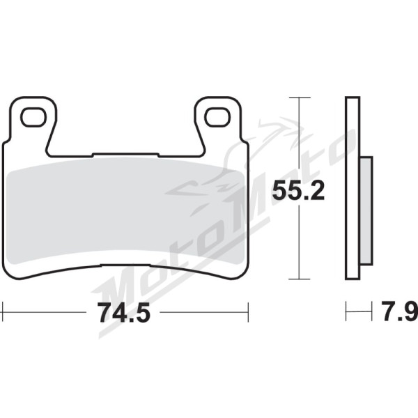 SBS HS Street 894HS Excel Sintered Front Brake Pads Kawasaki ZX-6R 636cc 13->