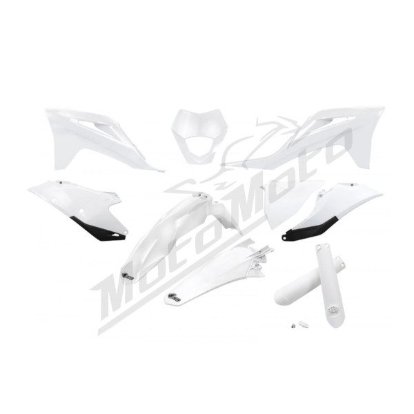UFO Plastic set with fork guards Gas Gas EC / EC-F 250-350 21-23