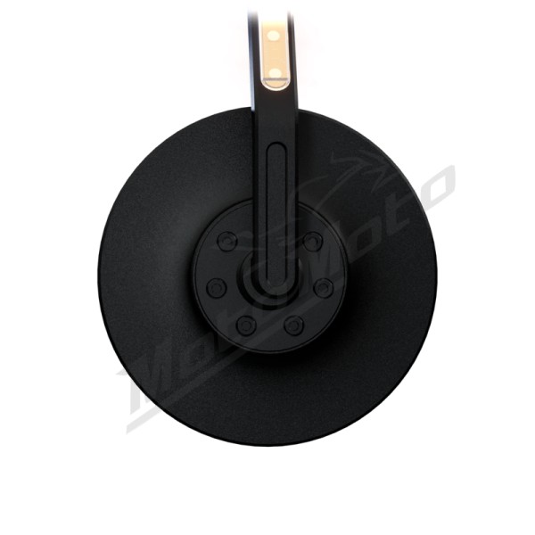 HIGHSIDER pro Bar End Mirror Conero Black Edition Black With LED Indicator Aprilia / Honda / Kawasaki / KTM / Piaggio / Suzuki / Triumph / Yamaha 125-1300cc 74-25