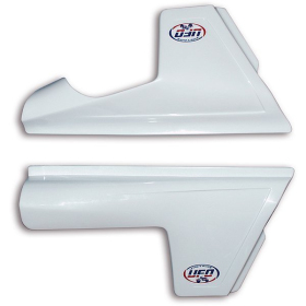 UFO Rear Fenders White KTM GS / MC / MX 125-420cc 80