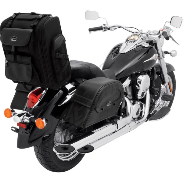 SADDLEMEN S2200E Expandable Sissy Bar Bag 36.1l