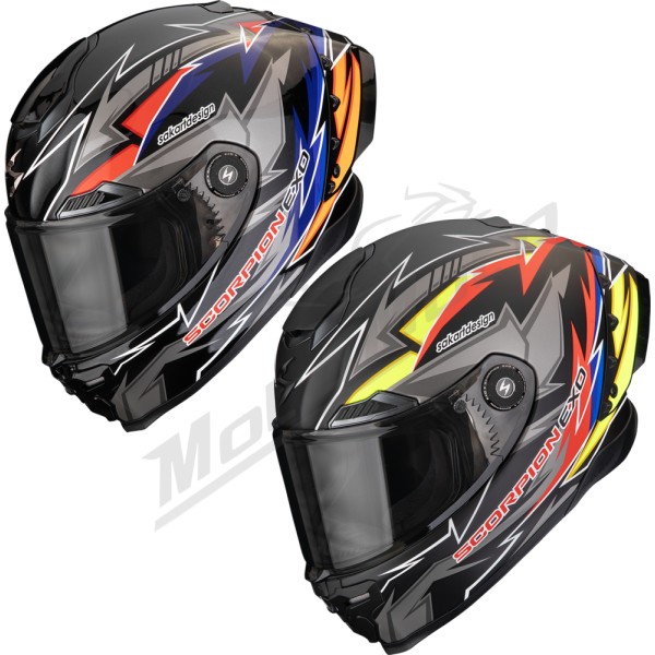 Scorpion Exo-Race Air Move On Full Face Helmet
