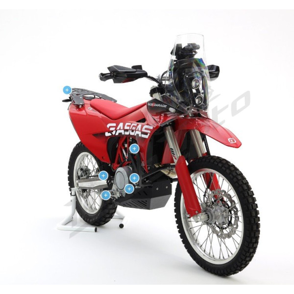 CROSSPRO Rear rack black Gas Gas / KTM 690-700 20-25