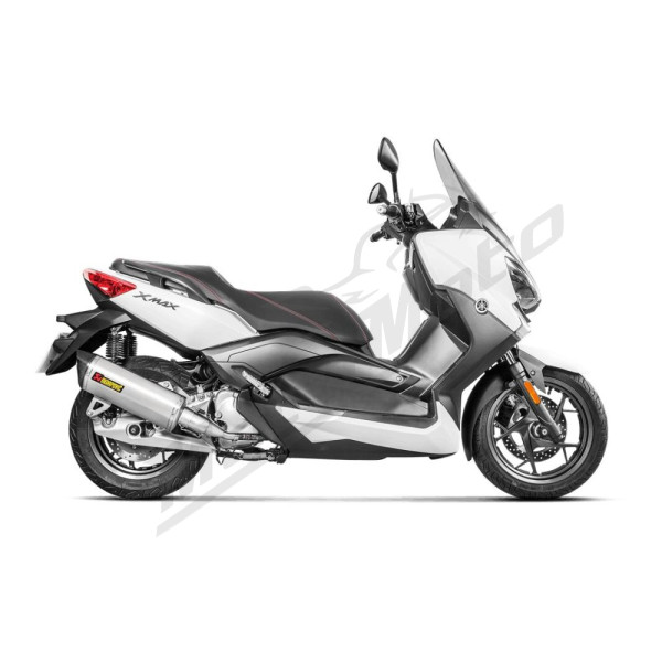 AKRAPOVIC Slip-On Nerūdijančio plieno / anglies pluošto duslintuvas Yamaha YP 125 17-20