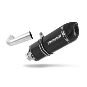 Moto Guzzi BREVA 850 Exhaust Silencer Muffler HP1 BLACK + dB killer