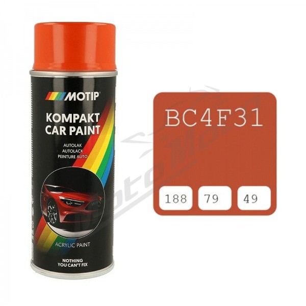 MOTIP Coloured paint BC4F31 400ml
