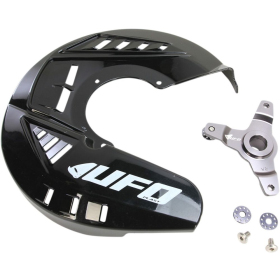 UFO Priekinio Stabdžių Disko Apsauga Kawasaki KX250F / KX450F 13-20 Juoda