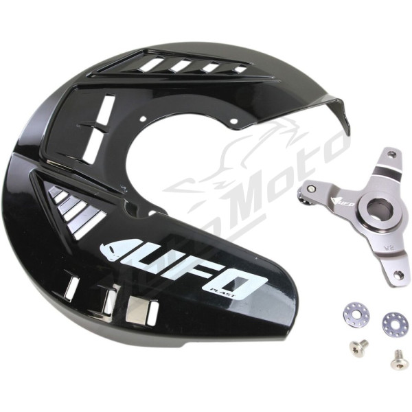 UFO Priekinio Stabdžių Disko Apsauga Kawasaki KX250F / KX450F 13-20 Juoda