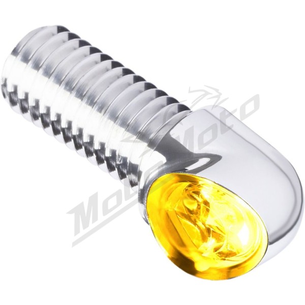 MOTOGADGET Tens1 Universal LED Turn Signal Chrome 1 pc.