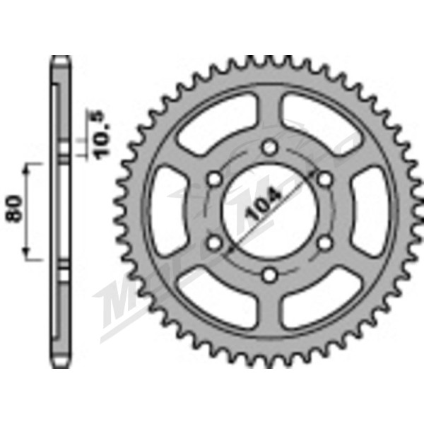 JT/PBR Grandinės komplektas sustiprintas 525Z3 17/39 Kawasaki Ninja ZX-10R 1000 2015